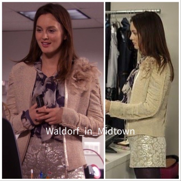 ASO Blair Waldorf Theory Brocade Shorts